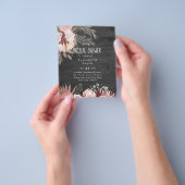 BUDGET Pampas Grass FOTO Brautparty laden Flyer (Gruppe)