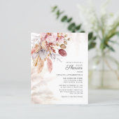 Budget Pampas Grass Getrocknete Blume Kinderdusche (Stehend Vorderseite)