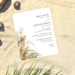 Budget Pampas Grass & Gold Hochzeit 2 Flyer