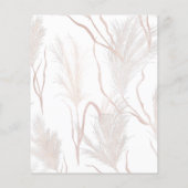 Budget Pampas Grass Terracotta Brautparty (Rückseite)