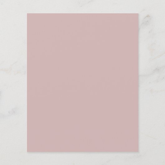 BUDGET Pampas | Rose Neutral Grad Party Invit (Rückseite)