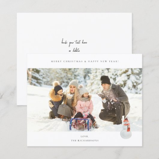 Budget Panoramic Chic H Foto - Snowman (Vorne/Hinten)