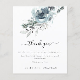 Budget PAPIER Festliche Florale Hochzeit Danke