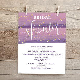 Budget Pastel Mauve Celestial Brautparty