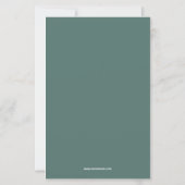 Budget Pastel Ornament Exchange Christmas Party (Rückseite)