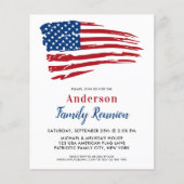 Budget Patriotic Party America Flag Family Wieders (Vorderseite)