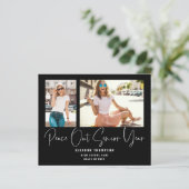 Budget Peace Out 2 Foto 2022 Grad Black Announce (Stehend Vorderseite)