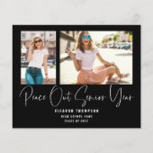 Budget Peace Out 2 Foto 2022 Grad Black Announce (Vorderseite)