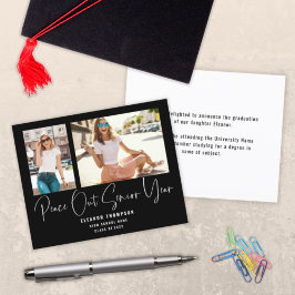 Budget Peace Out 2 Foto 2022 Grad Black Announce