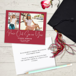 Budget Peace Out 2 Foto 2022 Grad Rote Ankündigung