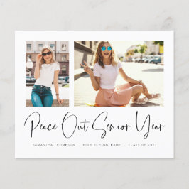 Budget Peace Out 2 Fotos 2022 Grad Ankündigung