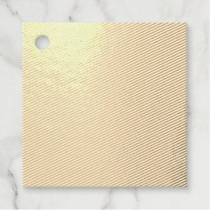 BUDGET Peacock Blue Aquamarin Monochrome Hochzeit Geschenkanhänger