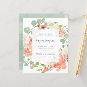 Budget Peonies Eucalyptus Wreath Brautparty