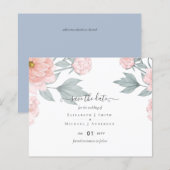 BUDGET PEONIES Pink Sage Peach Wedding (Vorne/Hinten)