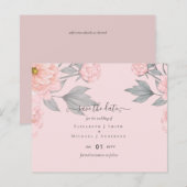 BUDGET PEONIES Pink Sage Peach Wedding (Vorne/Hinten)
