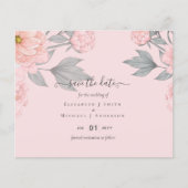 BUDGET PEONIES Pink Sage Peach Wedding (Vorderseite)