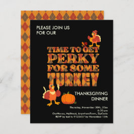 Budget PERKY for TÜRKEI Erntedank Dinner Einladung