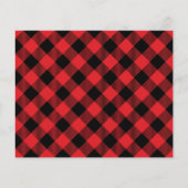 Budget Personalisiert Name Weihnachtskarte (Rückseite)