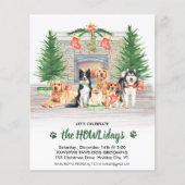 Budget Pet Business Hund Lover Holiday Party Einla (Vorderseite)