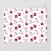 Budget Pet Foto Pawsiely Mercury Ferienkarte (Rückseite)