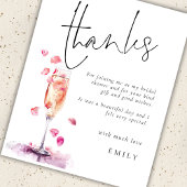 Budget Petals Prosecco Glass Brautparty Dank