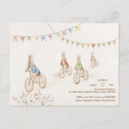 Budget Peter der Rabbit Bunny Gender Baby Dusche Postkarte