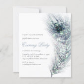 BUDGET Pfauenfeder Hochzeitsabendparty (Vorderseite)