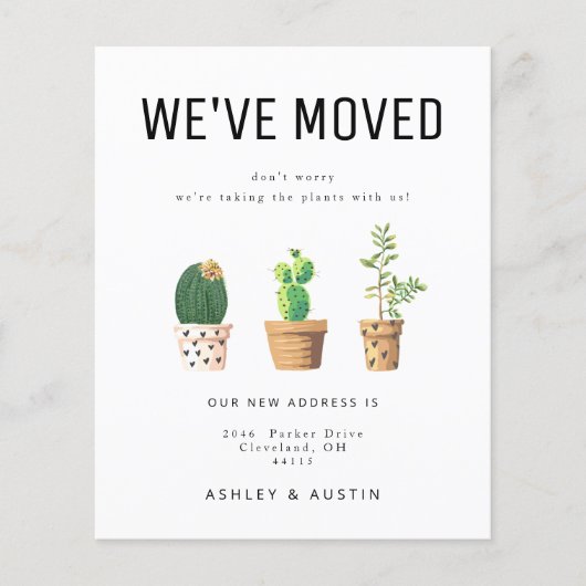 Budget Pflanze Lover Spaß haben wir verschoben Ank Flyer (Vorne)