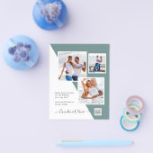 Budget Photo Wedding Invitation Save Date QR Code  Flyer (Einzeln)