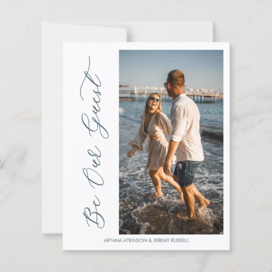 Budget Photo Wedding Wimshical Be Our Guest Script (Vorderseite)