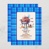 Budget Picnic Cloth Baby Q Baby Shower (Vorne/Hinten)