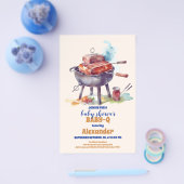 Budget Picnic Cloud Baby Q Babydusche Flyer (Einzeln)