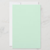 Budget Picnic Park Baby Dusche Green Gingham (Rückseite)