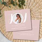 Budget Pink Baby Dusche Einladung