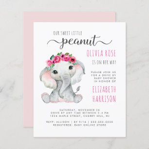Budget Pink Elephant Drive by Baby Girl Dusche