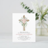 Budget Pink Floral First Heilige Kommune (Stehend Vorderseite)