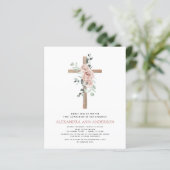 Budget Pink Floral First Heilige Kommune (Stehend Vorderseite)