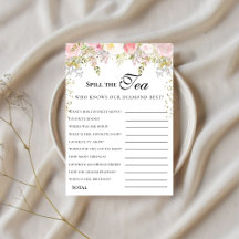 Budget pink Florals Bridgerton Brautparty