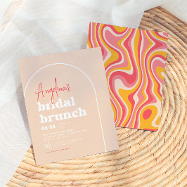 Budget Pink Hippie Boho Arch Brunch Brautparty