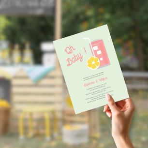 Budget Pink Limonade Oh Baby Shower QR-Code