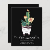 Budget Pink Succules Pot Moving Annoucement (Vorne/Hinten)