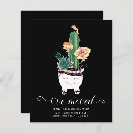 Budget Pink Succules Pot Moving Annoucement (Vorne/Hinten)