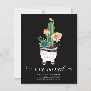 Budget Pink Succules Pot Moving Annoucement