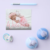 Budget Pink Willkommensankündigung Flyer (Einzeln)