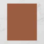 BUDGET Pinsel Script Classic Terracotta Wedding (Rückseite)