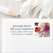 BUDGET Plum Cinnamon Wedding Fall Florals (Insitu)