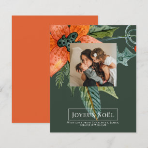 BUDGET Poinsettia Joyeux Noël Elegant Weihnachten