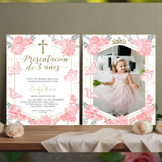 Budget Presentación 3 años Foto Einladung