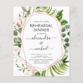 Budget Probe Abendessen Eukalyptus Grüne Flyer (Vorne)