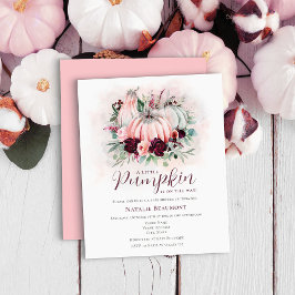 Budget Pumpkin Girl Baby Shower